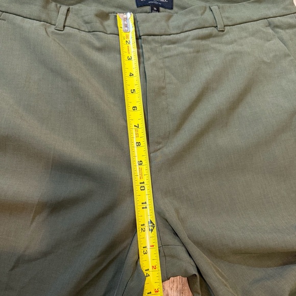 Banana Republic Bootcut Fit Dress Pants Womens Size 16 Green High Rise - Picture 10 of 12